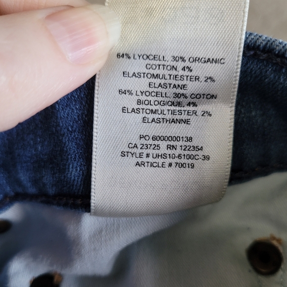 Denim Forum The Lola High Rise Skinny Crop size 30 - Picture 13 of 13